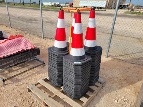 (80) Traffic Safety Cones