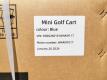 IRGC40 High-End Mini Golf Cart (Color Blue) - 7