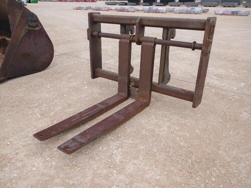 Telehandler Fork Carriage w/4ft Forks