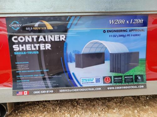 Chery Container Shelter 20ft x 20ft