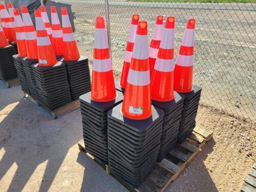 (100) Traffic Safety Cones