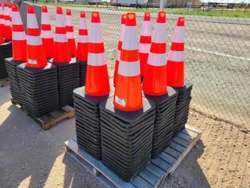 (100) Traffic Safety Cones