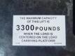 Waltco EM33 3,300 lbs Hydraulic Lift Gate - 9