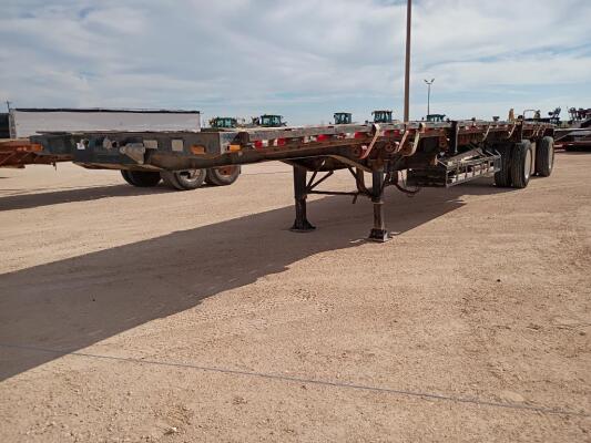 1995 Transcraft 45Ft x 8Ft Flatbed Trailer