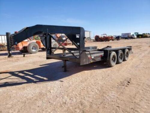 Triple Axle Backhoe Trailer