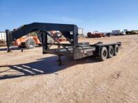 Triple Axle Backhoe Trailer