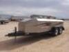 Transfer Fuel Tank Trailer 760 Gallon with storage compartment