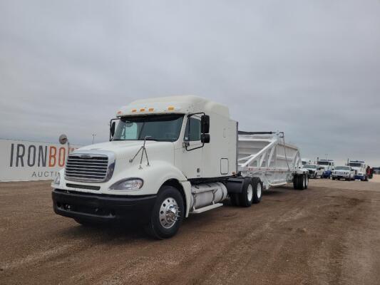 2006 Freightliner Columbia Truck Tractor w/ Belly Dump Trailer