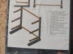 2 Post Light Duty Tube Rack - 2