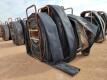 (3) Hose Reels w/ 12" Lay Flat Hoses