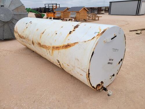 1,000 Gallon Storage Tank