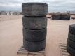 (4) ALCOA Super Single Wheels w/445/50 R 22.5 Tires