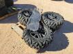 (3) 14" Polaris Razor Wheels w/ Tires 29x11.00R14 & (1) Half Windshield for UTV - 2