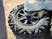(3) 14" Polaris Razor Wheels w/ Tires 29x11.00R14 & (1) Half Windshield for UTV - 6