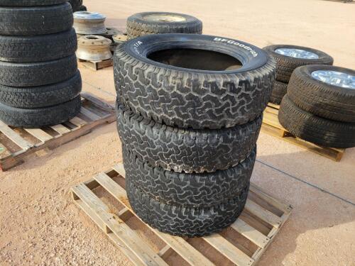 (4) Pickup Truck Tires BFGoodrich LT275/65R20