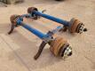 (2) 12,000 lbs Axle Assembly - 4