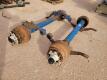 (2) 12,000 lbs Axle Assembly - 6