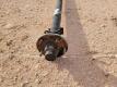 (1) 3,500 lbs Trailer Axle - 2