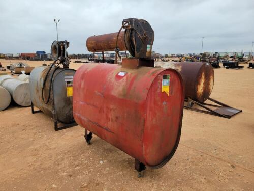 Oil Storage Pump w/Hose Reel