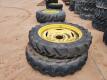 (5) Misc Tractor Wheels w/Tires