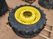 (5) Misc Tractor Wheels w/Tires - 10