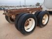 Cut Off Trailer Frame w/Axles - 3