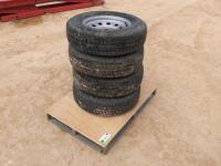 (4) Utility Trailer Wheels/Tires 235/80R16