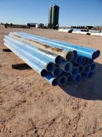 (23 Joints) 8'' PVC Pipe 20ft Joints