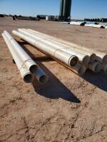 (8) 10'' PVC Pipe 20ft Joints (3) 8'' PVC Pipe 20ft Joints