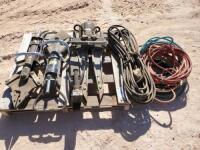 (3) Hurst Hydraulic Jaws of life & Hydraulic Hoses