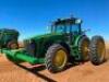 2010 JOHN DEERE 8225R MFWD DSL. TRACTOR, CAB, A/C, P/S TRANS., 3 PT., 4 HYD., WTS., Q.H., 420/85R34 FRONT RUBBER, 480/80R50 RUBBER, DUALS, (7420 HRS.)