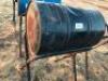 50 Gallon Barrel with Stand