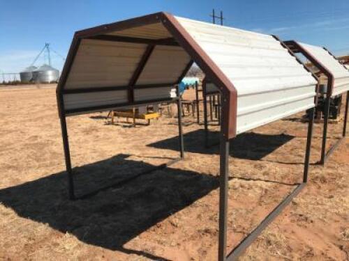 8' x 8' Irrigation Motor Roof