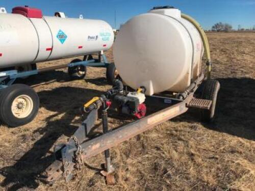 Boyds 500 Gallon Water Nurse Trailer