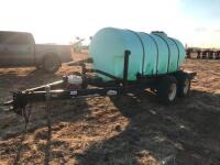 Boyds 1000 Gallon Tandem Axle Water Nurse Trailer