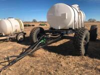 Wylie All Steer 1600 Gallon 4 Wheel Fertilizer Nurse Trailer