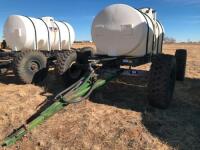 Wylie All Steer 1600 Gallon 4 Wheel Fertilizer Nurse Trailer