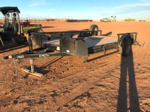14' East Texas Single Axle Bumper Pull Trailer