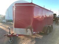 16' CM Tandem Axle Enclosed Cargo Trailer