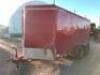 16' CM Tandem Axle Enclosed Cargo Trailer