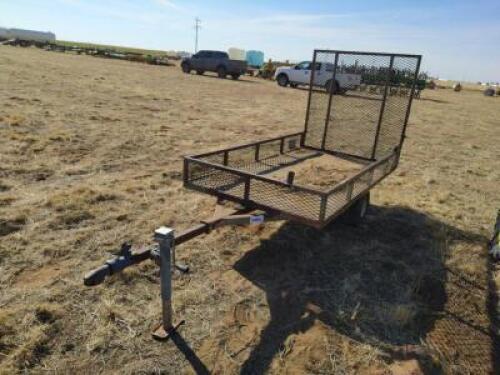 4' x 8' Trailer, Fold Down Ramp
