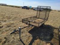 4' x 8' Trailer, Fold Down Ramp