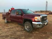 2015 GMC 1 Ton Duramax Diesel Service Bed Truck