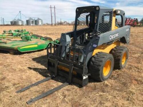 2011 John Deere 332D Skid Steer Loader