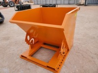 Unused Greatbear (1CY) Self Dumping Hopper, Hopper has Forklift Pockets