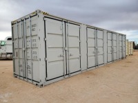 40ft HQ Multi Door Container, 4 Side Doors