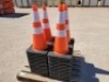 (50) Unused Safety Road Cones