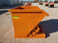 Unused Greatbear (1CY) Self Dumping Hopper, Hopper has Forklift Pockets