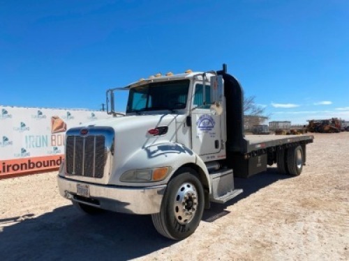2006 Peterbilt 355 Flat Bed Tilt Truck