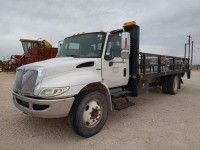 2011 International Durastar Flat Bed Truck with Side Rails ( Does not Run)